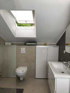 Phòng tắm tại Apartments Villa Učka