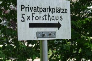 Certifikát, hodnocení, plakát nebo jiný dokument vystavený v ubytování Ferienwohnung „Forsthaus Bigge“