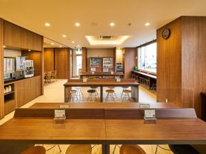 Kuchyň nebo kuchyňský kout v ubytování Super Hotel Kashima