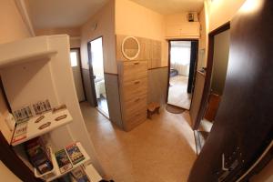 Kuchyňa alebo kuchynka v ubytovaní Apartmány Morávka