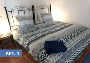 Krevet ili kreveti u jedinici u objektu Casa la Cabra