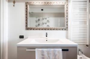 A bathroom at Casa Costanza