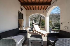 A seating area at Casa Costanza