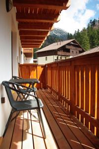 Balkón alebo terasa v ubytovaní Apartmán Alpinka, Chopok Juh