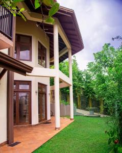 Κήπος έξω από το Villa bonheur
