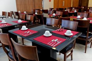Restaurace v ubytování Faria Lima Flat Service