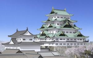 HirabariにあるHOTEL O2 -Adult Only-の白と緑の大きな建物