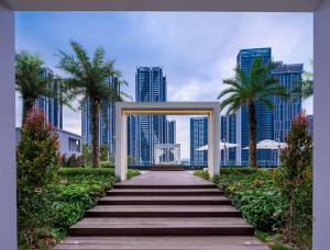 Zahrada ubytování Genpla Hotel Shenzhen Nanshan
