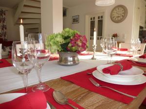 Nápoje v ubytování Ferienhaus Lucia