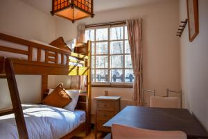 Postel nebo postele na pokoji v ubytování Panketo Lodge & Yoga Studio