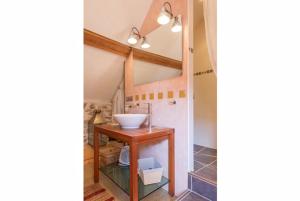 Phòng tắm tại La Vigne du Pont
