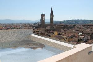 a view of a city from the rooftop of a building at Donati Luxury Tower Suites in Florence
