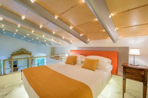 Posteľ alebo postele v izbe v ubytovaní DA Rooms