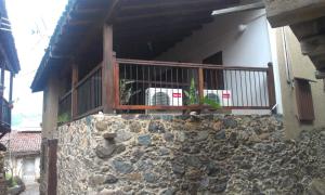 Balkón nebo terasa v ubytování Patriko Traditional House