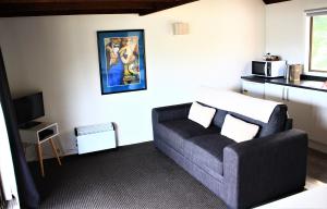 Posezení v ubytování Duvauchelle Seaside Motel