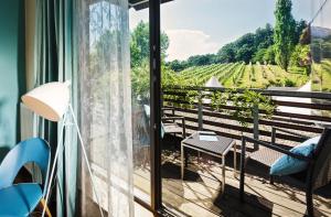 Vonkajšia záhrada v ubytovaní Weingartenhotel Harkamp Südsteiermark