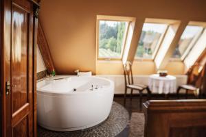 Kúpeľňa v ubytovaní Weingartenhotel Harkamp Südsteiermark