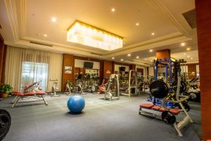 The fitness center and/or fitness facilities at Landmark Mekong Riverside Hotel