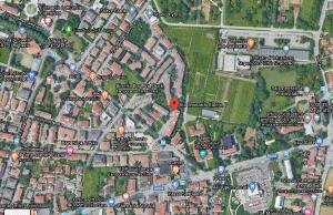 Nespecifikovaný výhled na destinaci Padova nebo výhled na město při pohledu z ubytování v soukromí