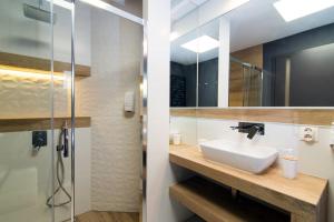 Kúpeľňa v ubytovaní Apartament Przytulny