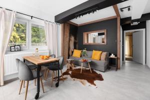 Posezení v ubytování Aparthotel Narciarska 2