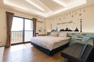 Llit o llits en una habitació de Fun Homestay