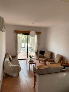 Posezení v ubytování Seashell Apartments + 37 fotografií