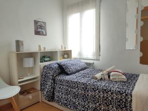 Cama o camas de una habitación en A los Ojos del Río Duero