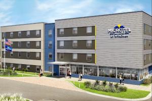 a rendering of the exterior of a hotel at Microtel Inn & Suites by Wyndham George in George