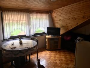 TV a/nebo společenská místnost v ubytování Guest House Atelšek