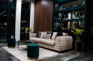 Posezení v ubytování Hotel Ub Business & Wellness