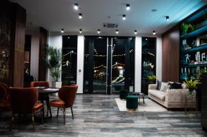Posezení v ubytování Hotel Ub Business & Wellness