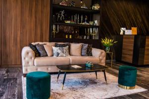 Posezení v ubytování Hotel Ub Business & Wellness