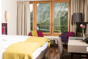 Łóżko lub łóżka w pokoju w obiekcie Hotel Allegra 3 Stern Superior