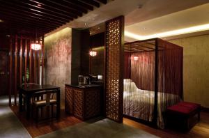 Katil atau katil-katil dalam bilik di Wego Funtel - Dazhi Branch