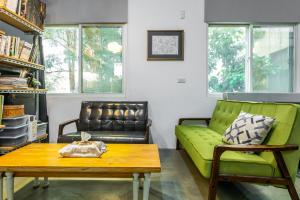 Posezení v ubytování Art Station x Residence