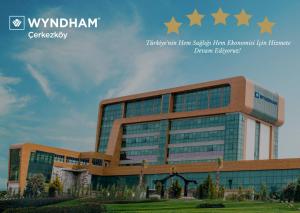 una representación del frente de un edificio en Wyndham Cerkezkoy, en Cerkezkoy