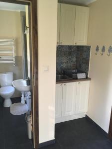 Koupelna v ubytování Decor Park Apartament + 22 fotografií