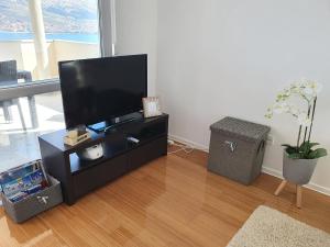TV a/nebo společenská místnost v ubytování Apartment Moon Island