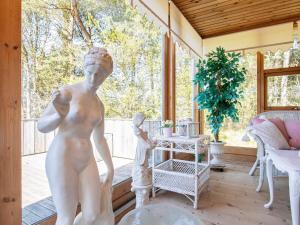 Balkón nebo terasa v ubytování 4 person holiday home in Hals-By Traum