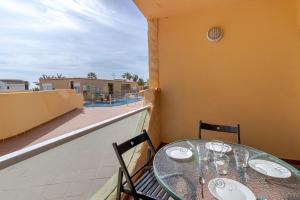 Balkón nebo terasa v ubytování Flatguest Costa Calma + Beach + 2Bdr + Pool