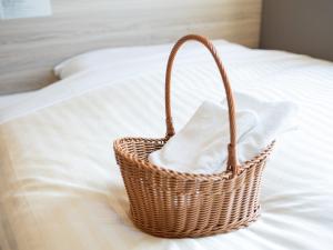 Katil atau katil-katil dalam bilik di Super Hotel Gotenba - 1