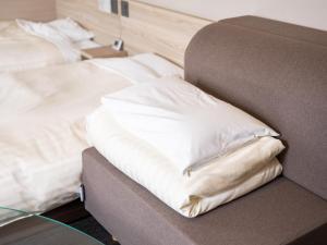 Katil atau katil-katil dalam bilik di Super Hotel Gotenba - 1