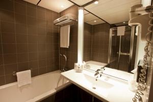 Koupelna v ubytování WestCord Art Hotel Amsterdam 4 stars