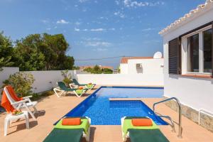 The swimming pool at or close to Villa CLAUDIA Menorca