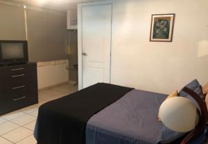 My Suite Ejecutiva客房内的一张或多张床位
