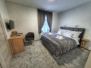Postel nebo postele na pokoji v ubytování Penzion Gemer + 25 fotografií