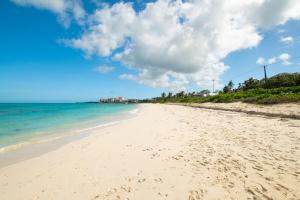 a view of the beach from the shoreline at Garden Cottage - At Orange Hill in Nassau