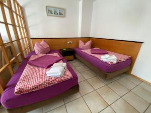 Postel nebo postele na pokoji v ubytování Apartmenthaus Home24