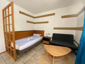 Postel nebo postele na pokoji v ubytování Apartmenthaus Home24